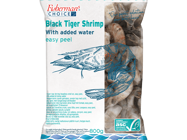 Black Tiger Garnalen – Easy Peel (EZP) ASC