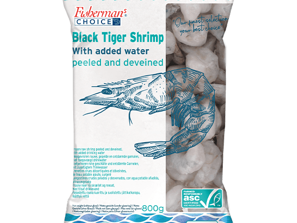 Black Tiger Garnalen – Gepeld en Ontdarmd (P&D) ASC