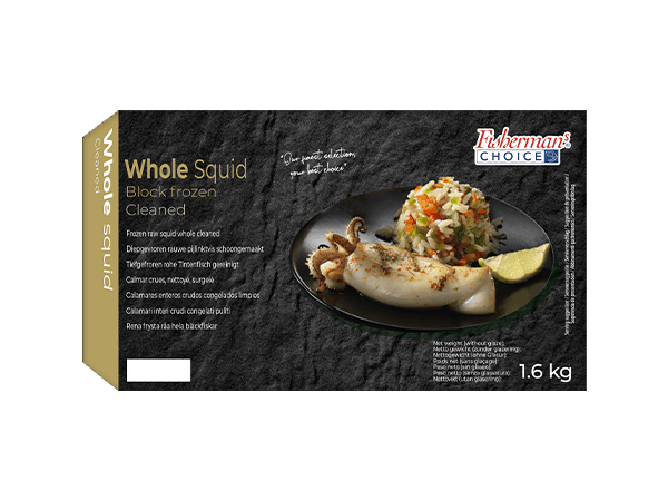 Whole Cleaned Squid (Block)